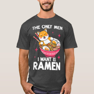 Kawaii Corgi Ramen Niedlich Puppy Japanisch Manga T-Shirt