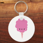 Kawaii Cotton Candy Schlüsselanhänger (Vorderseite)
