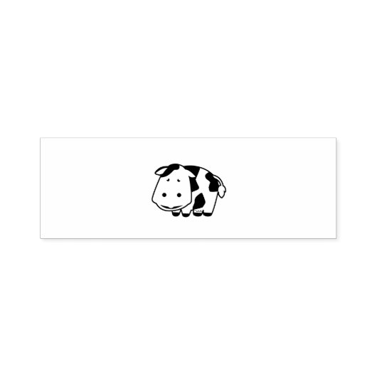 Kawaii Cow Permastempel (Design)