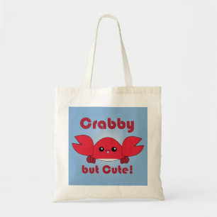 Kawaii Crabby aber niedliche Taschentasche Tragetasche