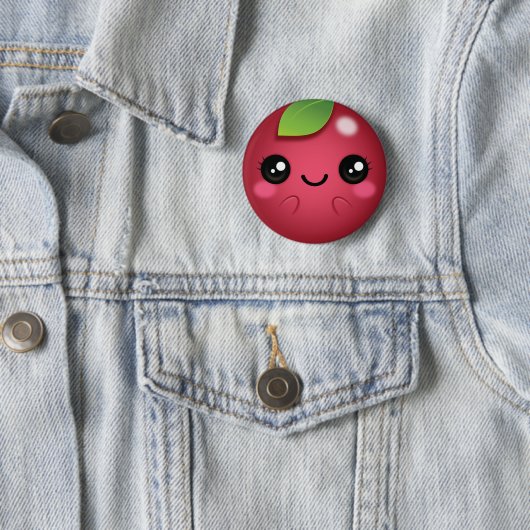Kawaii Cranberry Button (Beispiel)
