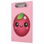 Kawaii Cranberry Clipboard Klemmbrett (Links)