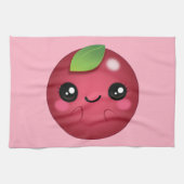 Kawaii Cranberry Geschirrtuch (Horizontal)