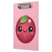 Kawaii Cranberry Klemmbrett (Links)