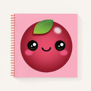 Kawaii Cranberry Notebook Notizblock