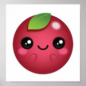 Kawaii Cranberry Poster (Vorne)
