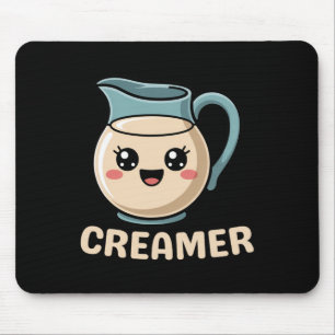 Kawaii Creamer Coffee Niedlich Halloween Kostüm Ri Mousepad