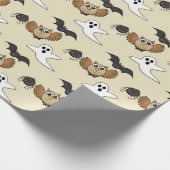 Kawaii Creepy Night Creatures Set Geschenkpapier (Ecke)