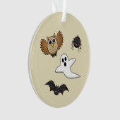 Kawaii Creepy Night Creatures Set Ornament (Vorderseite)