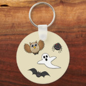 Kawaii Creepy Night Creatures Set Schlüsselanhänger (Vorderseite)