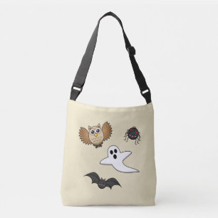 Kawaii Creepy Night Creatures Set Tragetaschen Mit Langen Trägern