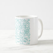 Kawaii Crowd Kaffeetasse (VorderseiteRechts)