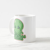 Kawaii Cthulhu Kaffeetasse (Vorderseite Links)