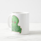 Kawaii Cthulhu Kaffeetasse (Vorderseite Links)