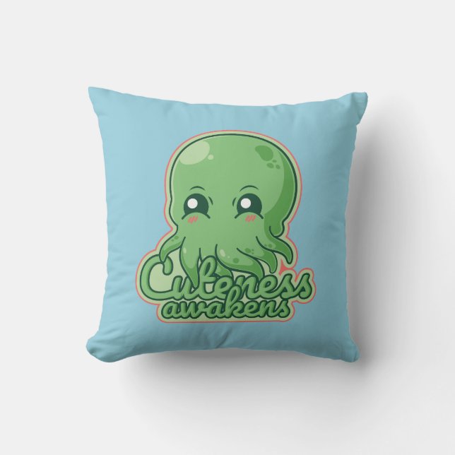 Kawaii Cthulhu Kissen (Vorderseite)