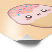 Kawaii cupcake fotodruck (Ecke)