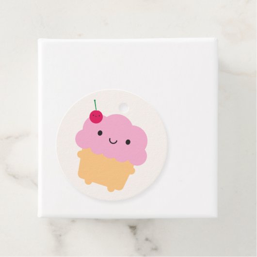 Kawaii Cupcake Geschenkanhänger (Beispiel)