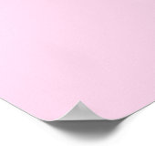 Kawaii Cupcake Heart Poster (Ecke)