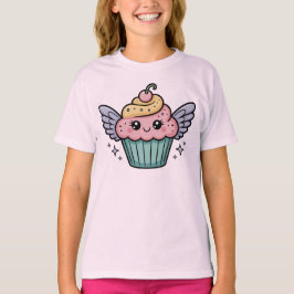  Kawaii Cupcake Kids T-Shirt