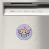 Kawaii Cupcake Magnet (In Situ (Geschirrspüler))