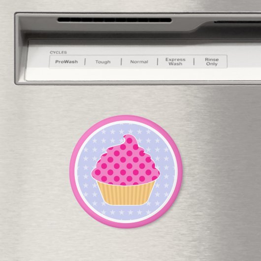 Kawaii Cupcake Magnet (In Situ (Geschirrspüler))