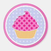 Kawaii Cupcake Magnet (Vorne)