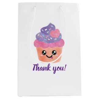 Kawaii Cupcake Mittlere Geschenktüte