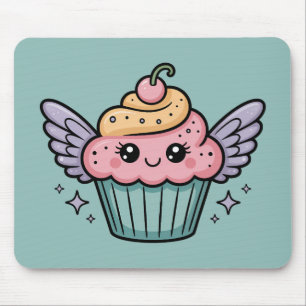 Kawaii Cupcake Mousepad