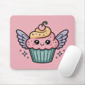 Kawaii Cupcake Mousepad (Mit Mouse)