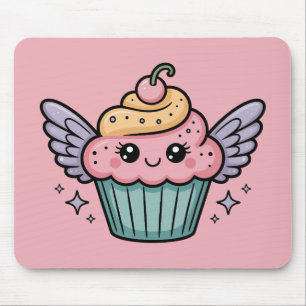 Kawaii Cupcake Mousepad