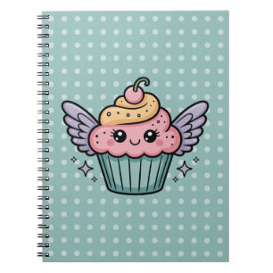 Kawaii Cupcake Notizblock