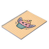 Kawaii Cupcake Notizblock (Linke Seite)