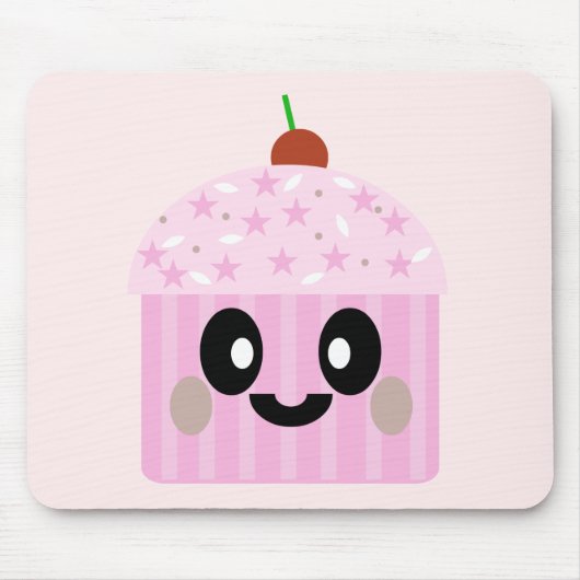 KAWAII CUPCAKE ROSA MAUSPAD LECKER!!! (Vorne)