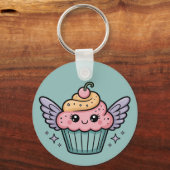 Kawaii Cupcake Schlüsselanhänger (Rückseite)