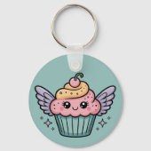 Kawaii Cupcake Schlüsselanhänger (Rückseite)