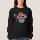 Kawaii Cupcake Sweatshirt (Vorderseite)