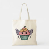 Kawaii Cupcake Tragetasche (Rückseite)