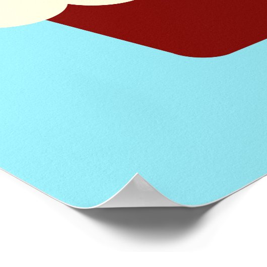 Kawaii Cupcakes Poster (Ecke)