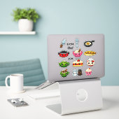 Kawaii Cute Little Chef Student Reward Stickers Aufkleber (Laptop auf Schreibtisch)
