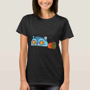 Kawaii Demon Cat Funny Anime Otaku Japanisch T-Shirt