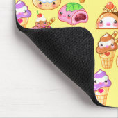 Kawaii Dessert Friends Mousepad (Ecke)