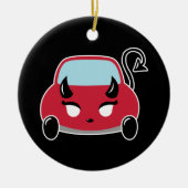 Kawaii Devil Car Keramikornament (Vorne)