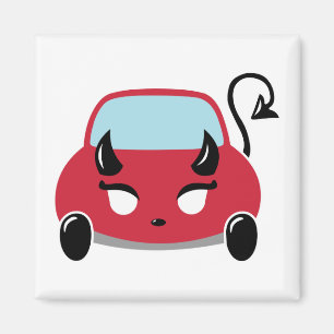 Kawaii Devil Car Magnet