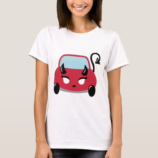 Kawaii Devil Car T - Shirt (Vorderseite)