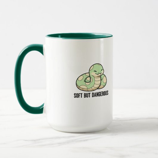 Kawaii dicke Schlangentasse Tasse (Links)
