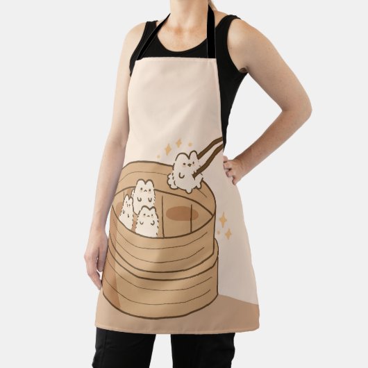 Kawaii Dim Sum Bunny Schürze (InSitu)