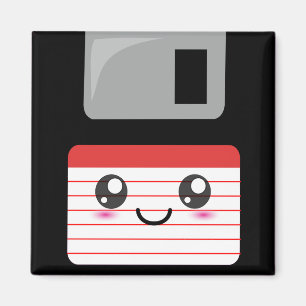 Kawaii Diskette Magnet