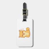 Kawaii dog Shiba Gepäckanhänger (Vorderseite vertikal)
