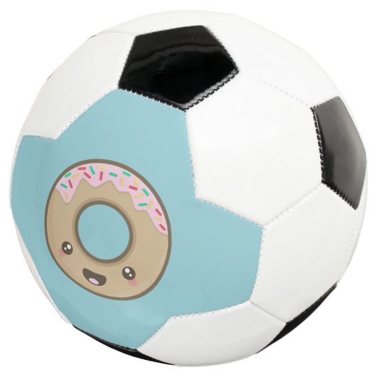 Kawaii Donut Fußball (Dreiviertel)