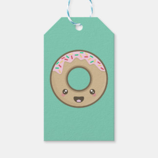 Kawaii donut geschenkanhänger